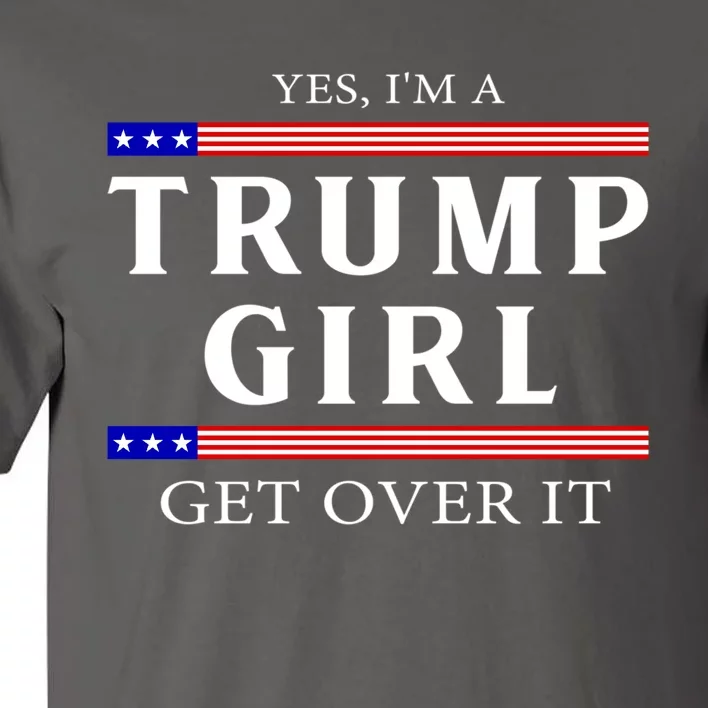 Usa Patriotic Proud Trump Girl Vote Gift Tall T-Shirt