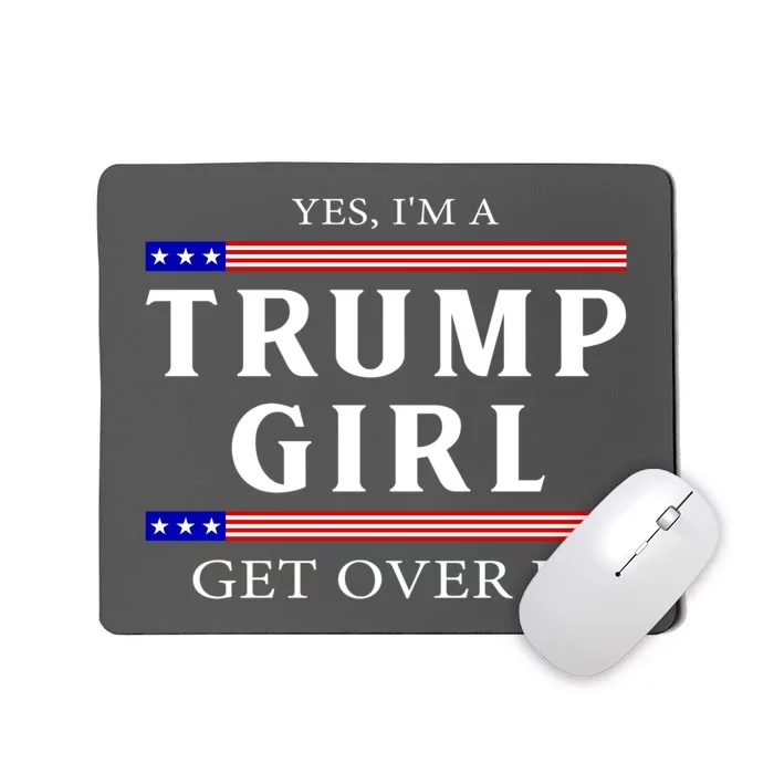 Usa Patriotic Proud Trump Girl Vote Gift Mousepad