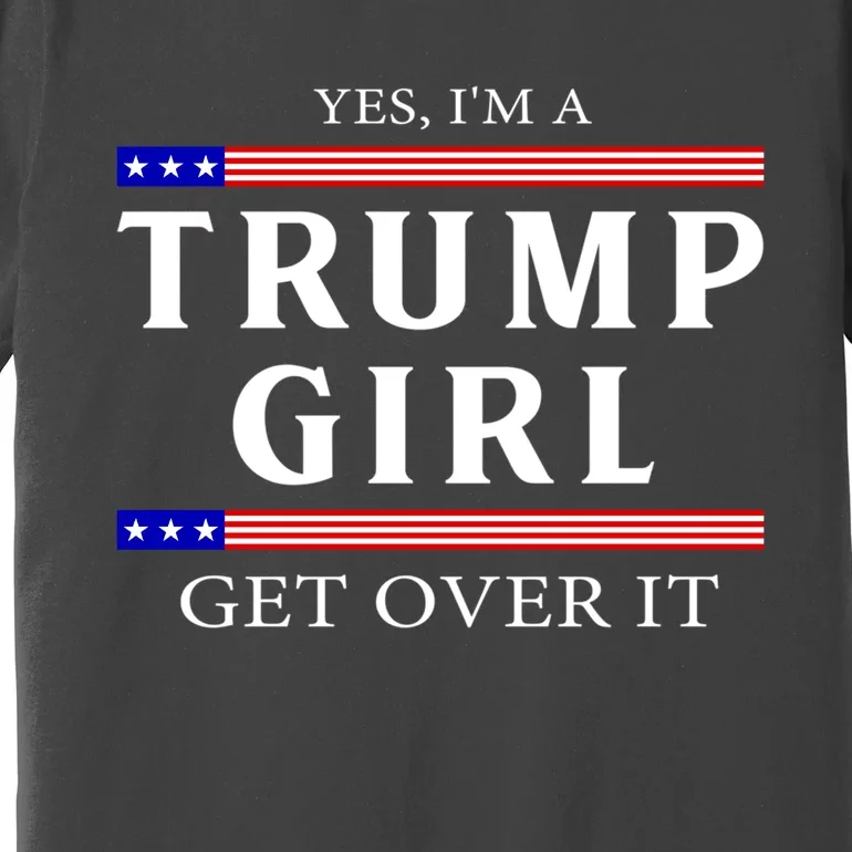 Usa Patriotic Proud Trump Girl Vote Gift Premium T-Shirt