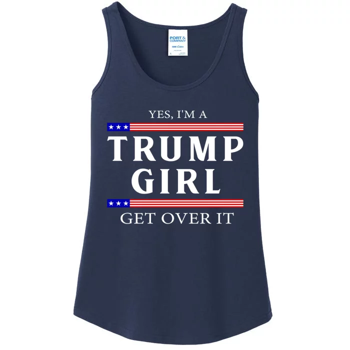 Usa Patriotic Proud Trump Girl Vote Gift Ladies Essential Tank