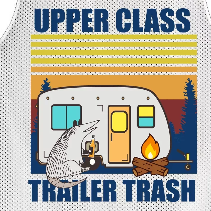 Upper Class Trailer trash Mesh Reversible Basketball Jersey Tank