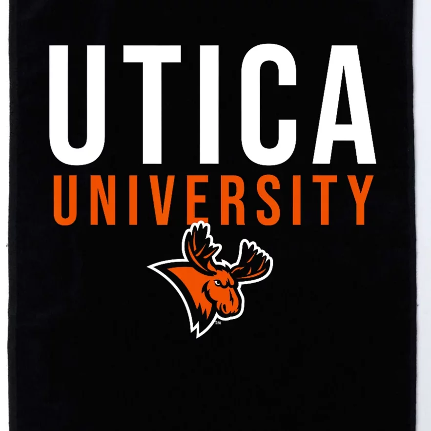 Utica Pioneers Stacked Platinum Collection Golf Towel