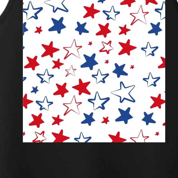 USA Pattern Stars Performance Tank