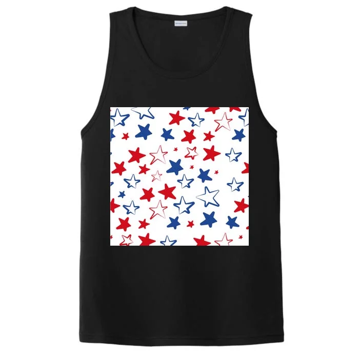 USA Pattern Stars Performance Tank