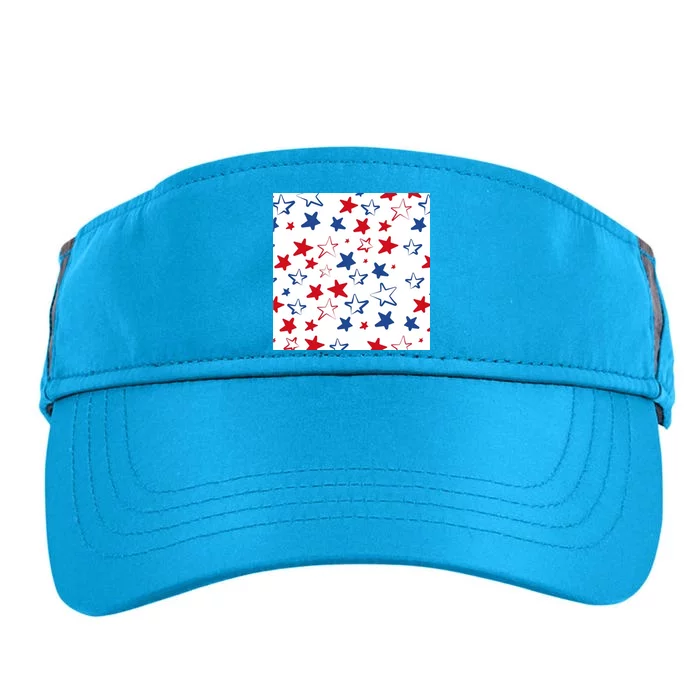 USA Pattern Stars Adult Drive Performance Visor