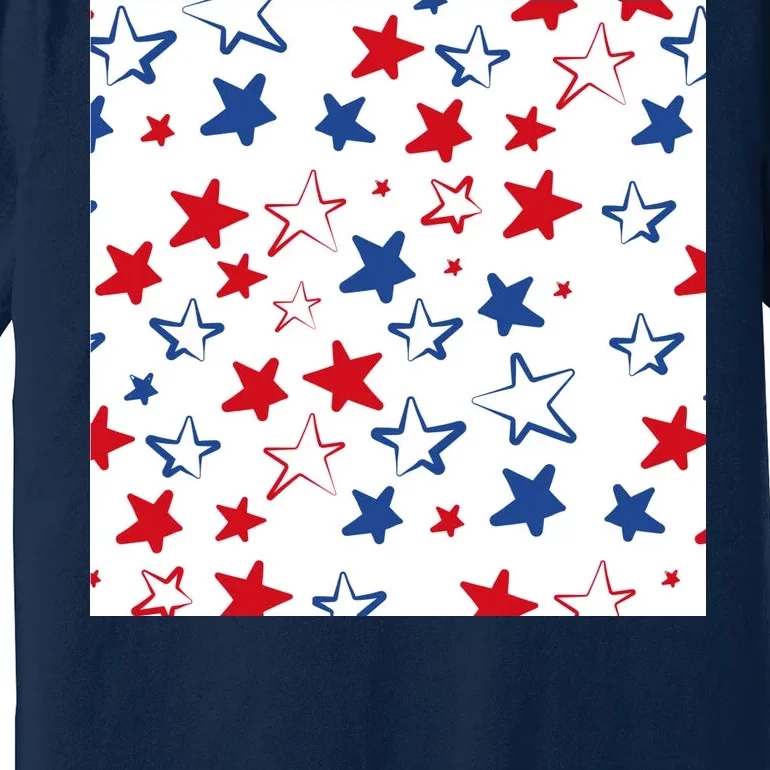 USA Pattern Stars Premium T-Shirt