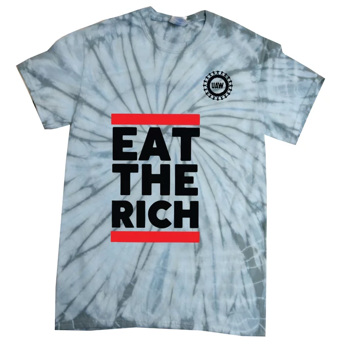 UAW President Shawn Fain Eat The Rich Tie-Dye T-Shirt