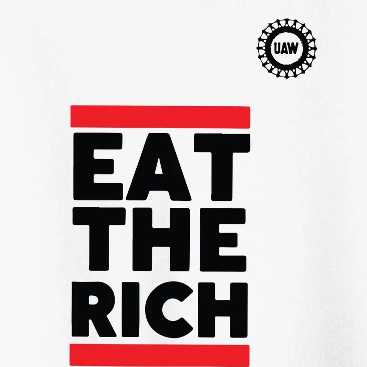 UAW President Shawn Fain Eat The Rich Toddler T-Shirt