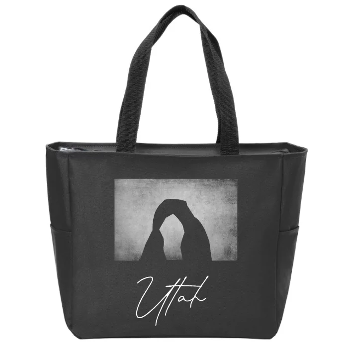 Us Places Souvenir Utah Zip Tote Bag