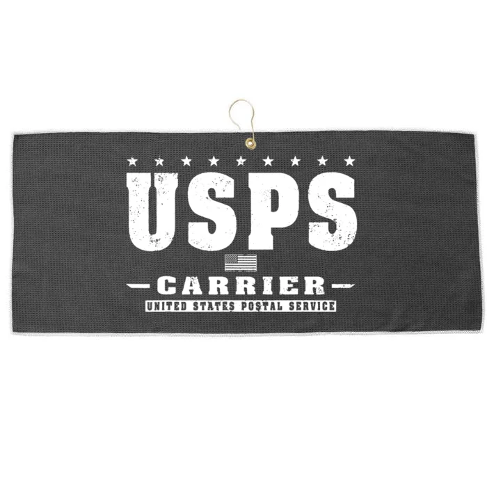 Us Postal Service Carrier Distressed Large Microfiber Waffle Golf Towel