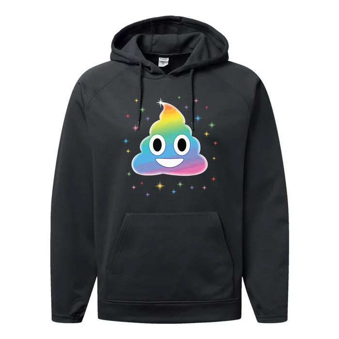 Unicorn Poop Performance Fleece Hoodie