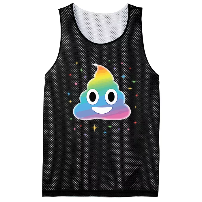 Unicorn Poop Mesh Reversible Basketball Jersey Tank