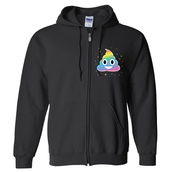 Unicorn Poop Full Zip Hoodie