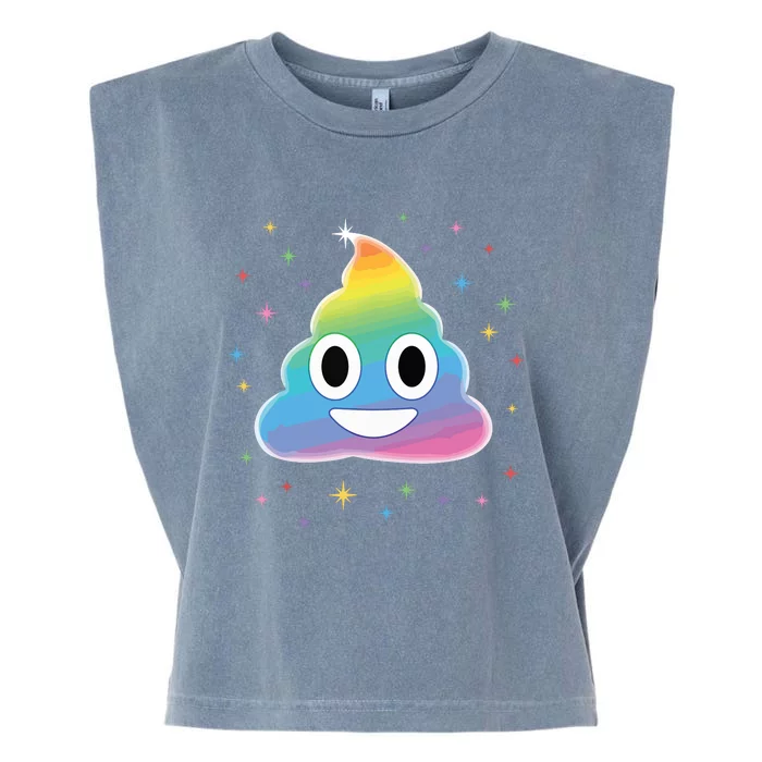 Unicorn Poop Garment-Dyed Women's Muscle Tee