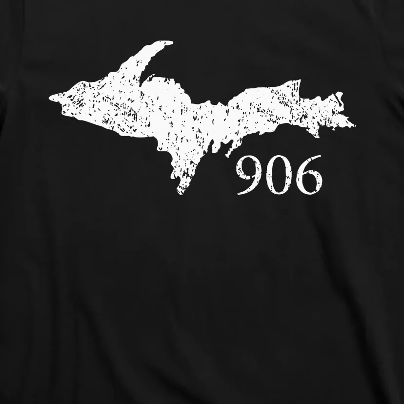 Upper Peninsula UP 906 Yooper Pride Michigan Roots T-Shirt