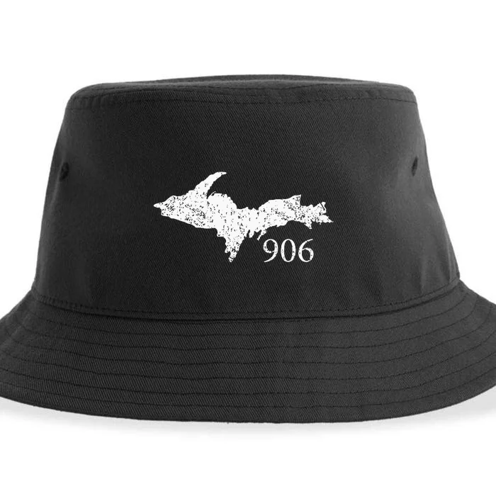 Upper Peninsula UP 906 Yooper Pride Michigan Roots Sustainable Bucket Hat