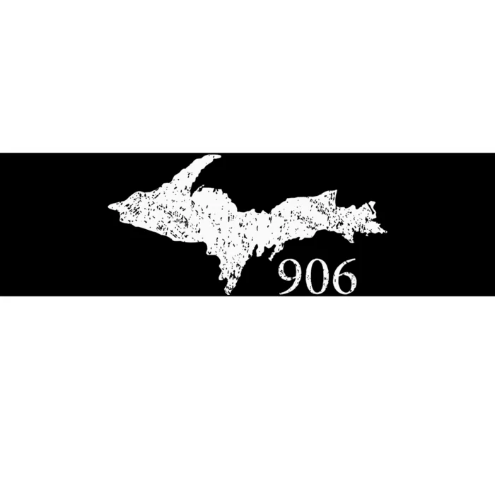 Upper Peninsula Up 906 Yooper Pride Michigan Roots Bumper Sticker