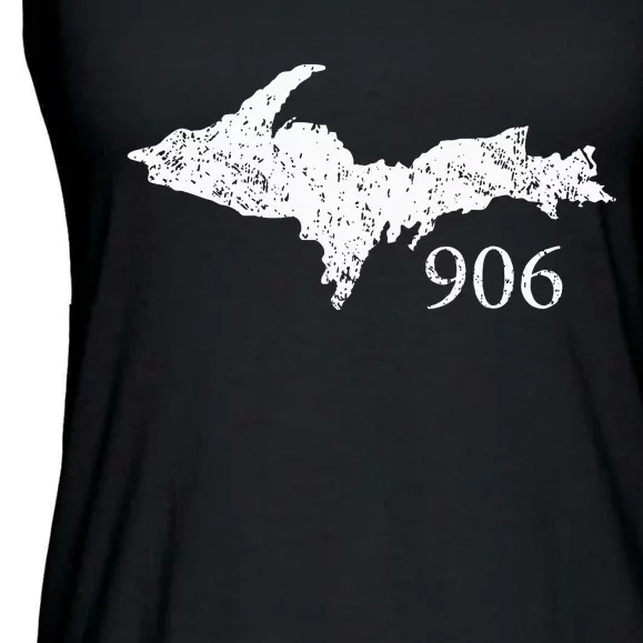 Upper Peninsula Up 906 Yooper Pride Michigan Roots Ladies Essential Flowy Tank