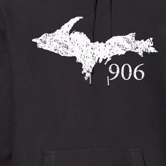 Upper Peninsula Up 906 Yooper Pride Michigan Roots Premium Hoodie