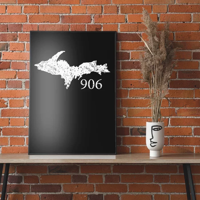 Upper Peninsula Up 906 Yooper Pride Michigan Roots Poster