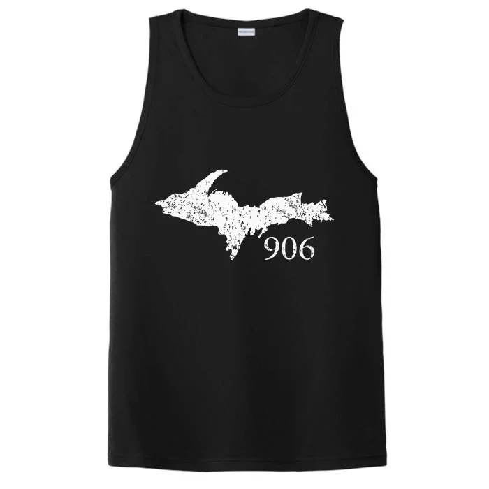 Upper Peninsula Up 906 Yooper Pride Michigan Roots Performance Tank