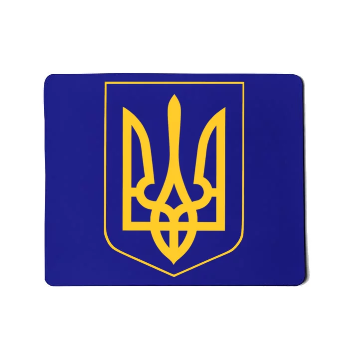 Ukraine Pride Ukrainian Coat Of Arms Mousepad