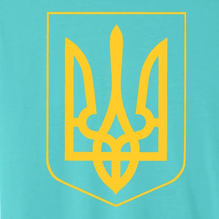 Ukraine Pride Ukrainian Coat Of Arms ChromaSoft Performance T-Shirt