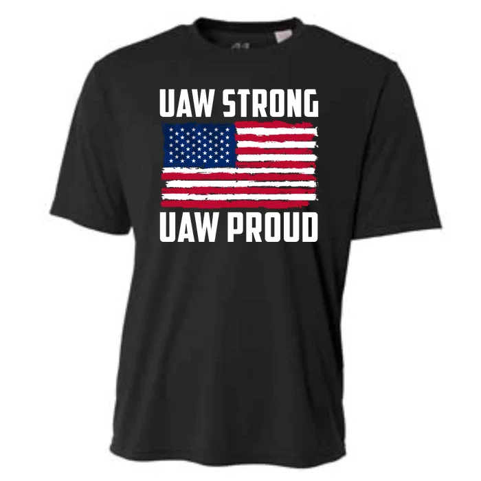 UAW Proud UAW Proud UAW Strong Solidarity UAW Proud Union UAW Laborer Worker Cooling Performance Crew T-Shirt