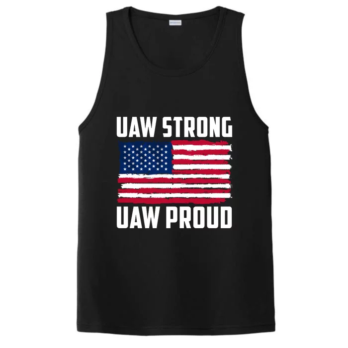 UAW Proud UAW Proud UAW Strong Solidarity UAW Proud Union UAW Laborer Worker Performance Tank