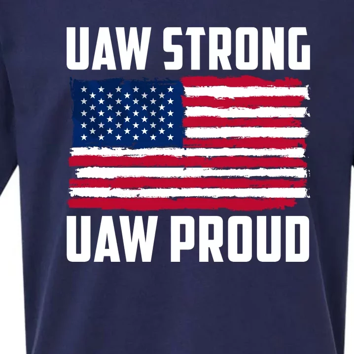 UAW Proud UAW Proud UAW Strong Solidarity UAW Proud Union UAW Laborer Worker Sueded Cloud Jersey T-Shirt