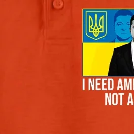 Ukraine President Volodymyr Zelensky I Need Ammunition Not A Ride Dry Zone Grid Performance Polo