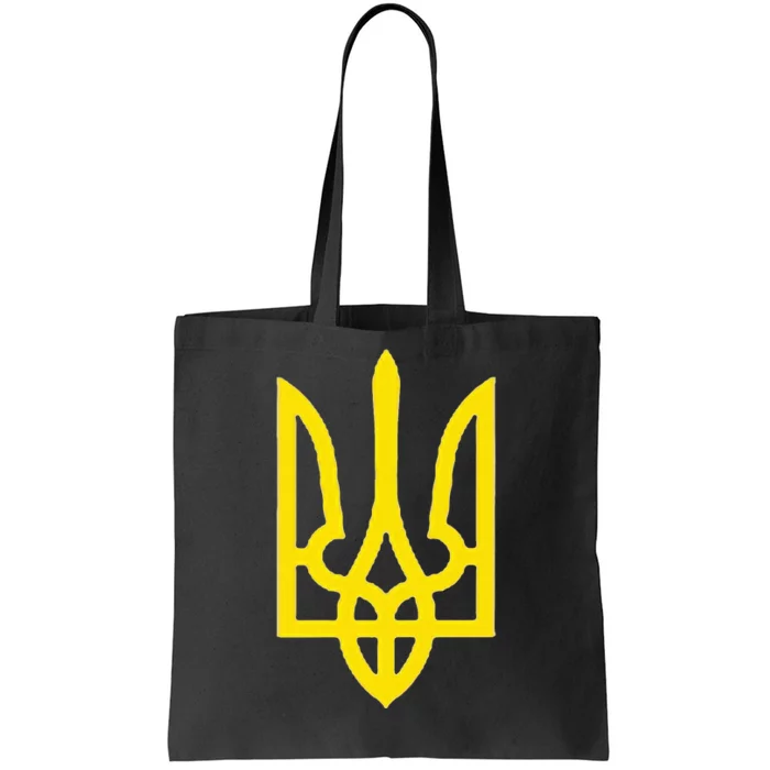 Ukrainian President Volodymyr Zelensky Ukraine Emblem Tote Bag