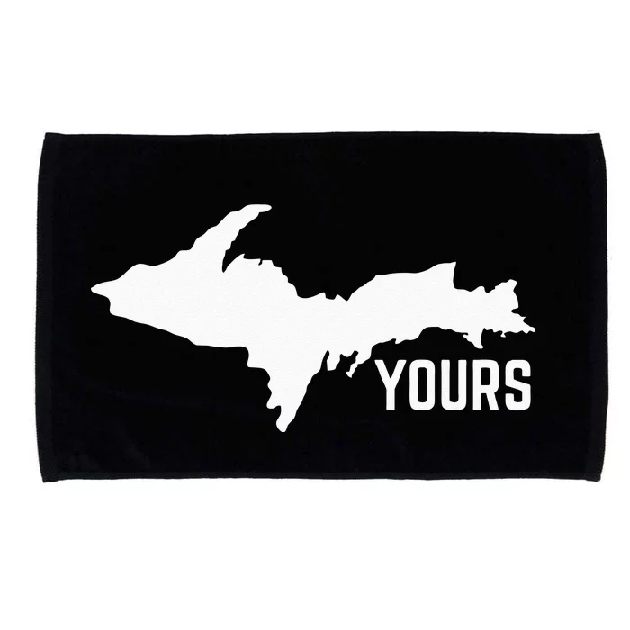 U P Yours Upper Peninsula Microfiber Hand Towel