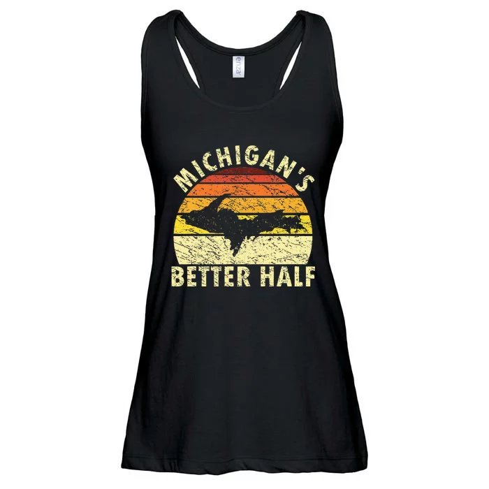 Upper Peninsula Yooper Upper Michigan Ladies Essential Flowy Tank