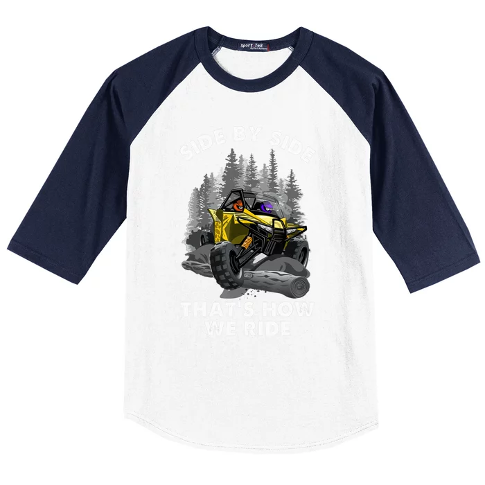 UTV Quad Bikers Off Roading Four Wheeler For Couples Baseball Sleeve Shirt