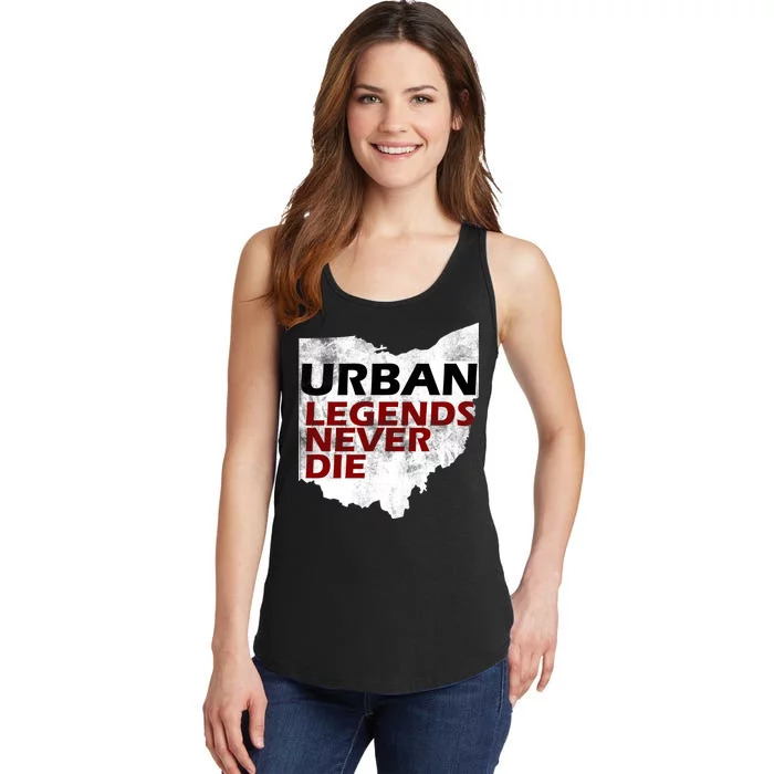 Urban Legends Never Die Ladies Essential Tank