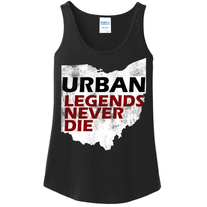 Urban Legends Never Die Ladies Essential Tank