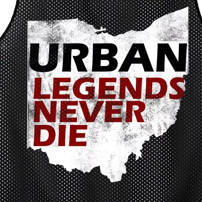 Urban Legends Never Die Mesh Reversible Basketball Jersey Tank