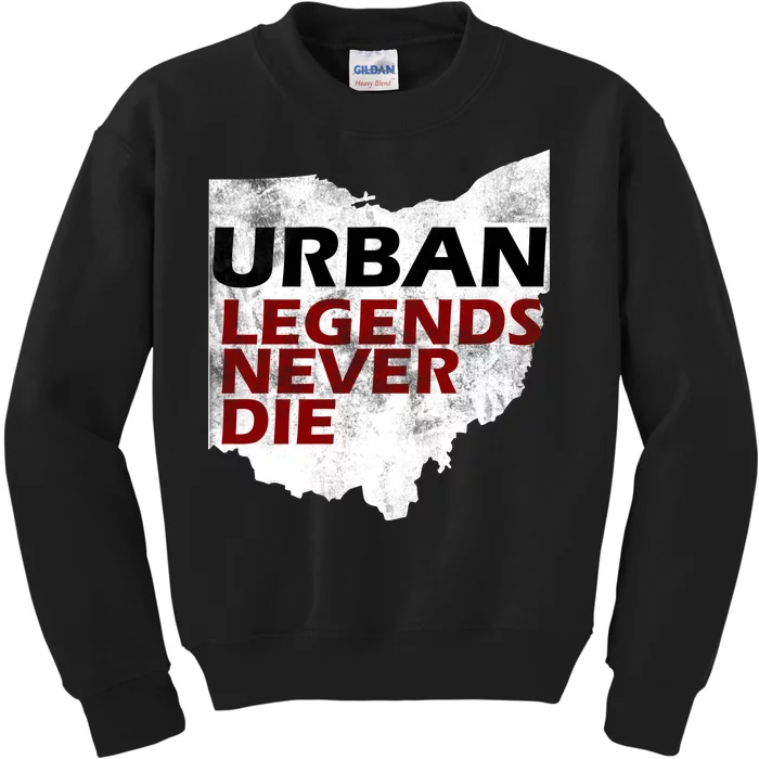 Urban Legends Never Die Kids Sweatshirt