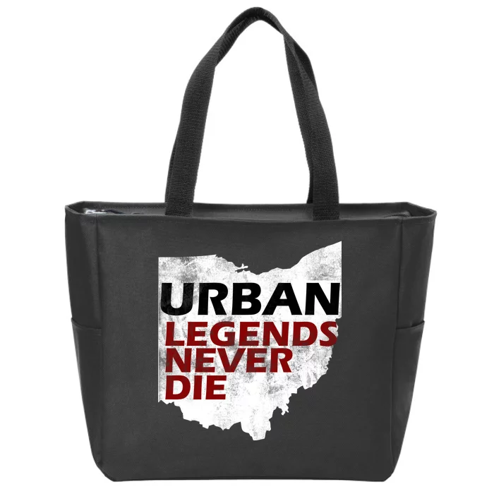 Urban Legends Never Die Zip Tote Bag