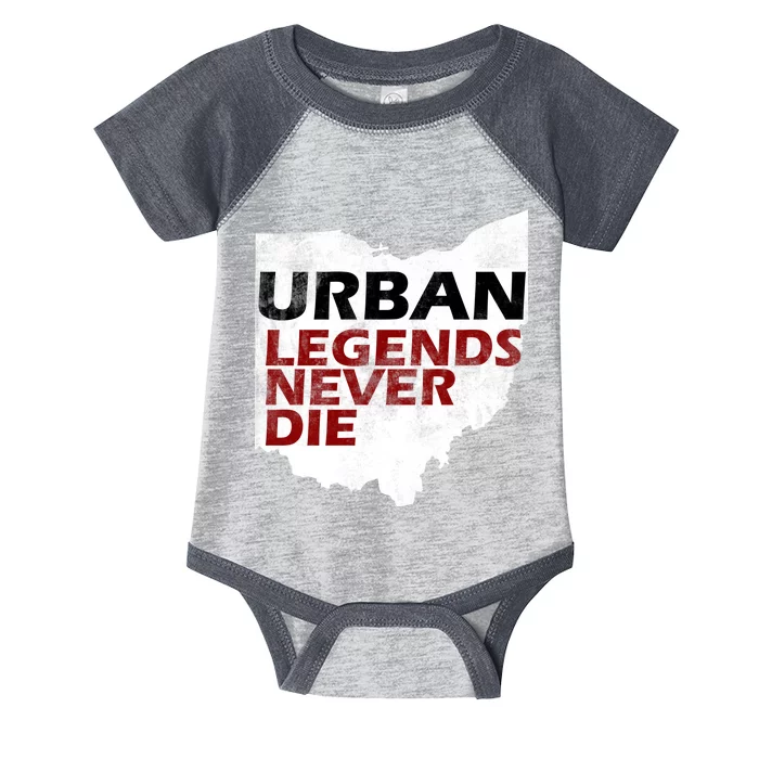 Urban Legends Never Die Infant Baby Jersey Bodysuit