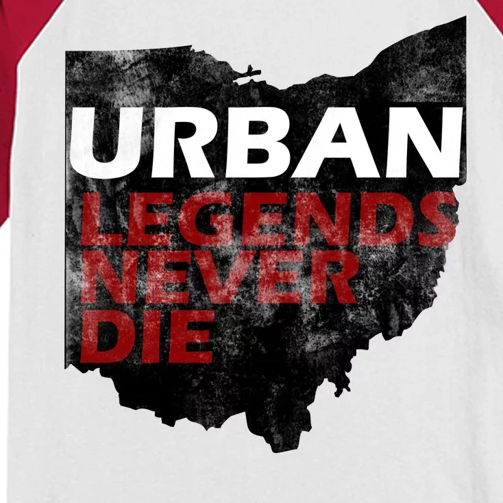 Urban Legends Never Die Kids Colorblock Raglan Jersey