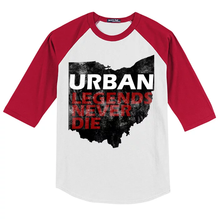 Urban Legends Never Die Kids Colorblock Raglan Jersey