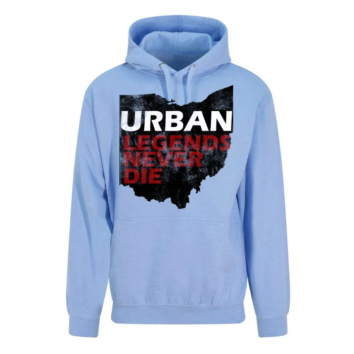 Urban Legends Never Die Unisex Surf Hoodie