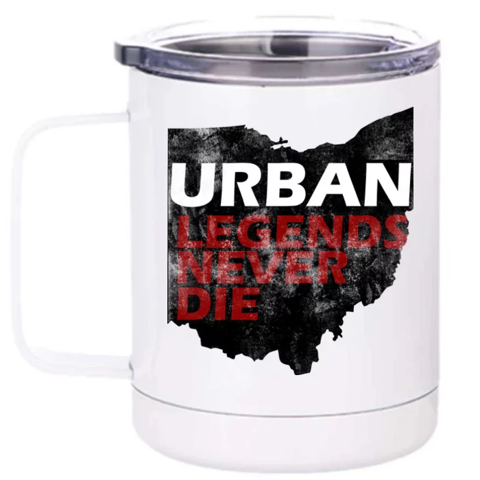 Urban Legends Never Die Front & Back 12oz Stainless Steel Tumbler Cup