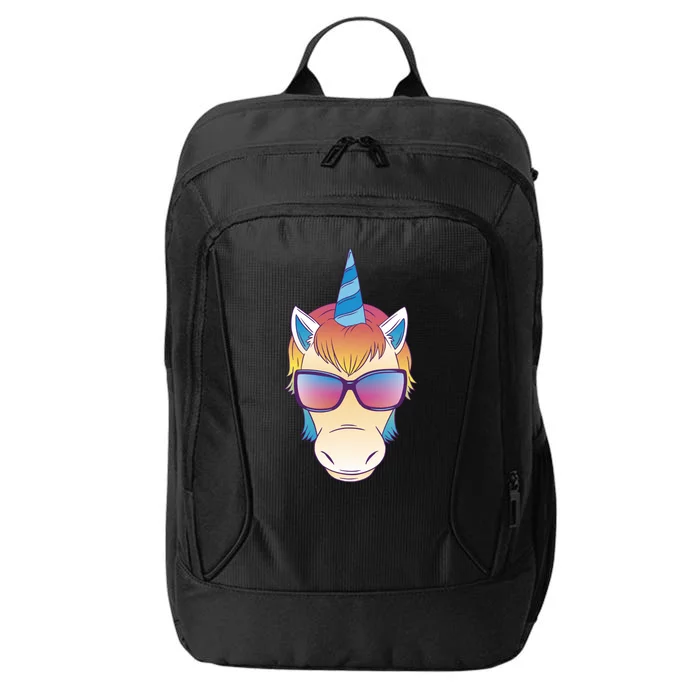 Unicorn Rainbow Cartoon City Backpack