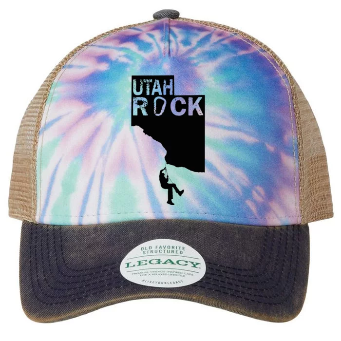 Utah Rock Climbing Legacy Tie Dye Trucker Hat