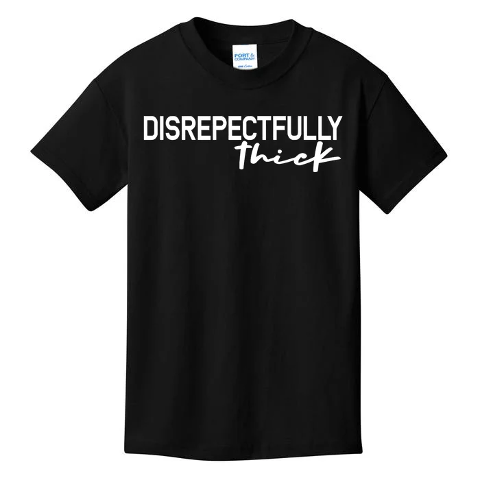 Uncle Rj Disrepectfully Thick Kids T-Shirt