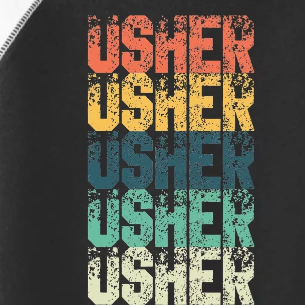 Usher Retro For Ushers Toddler Fine Jersey T-Shirt