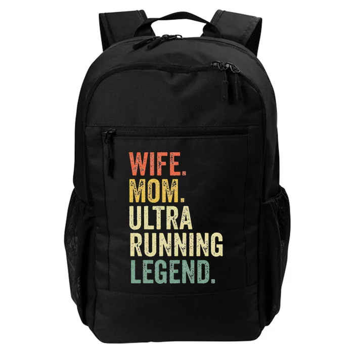 Ultra Runner Gifts Women Wife Mom Vintage Trail Running Daily Commute Backpack